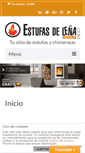 Mobile Screenshot of estufasdelenaonline.com